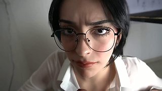 Hanncitaa, the Eighteen-Year-Old Mexican Student, Bookworm and Slightly Promiscuous, Begs
