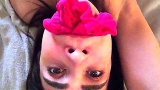 Pantyhose Gag Test — Silent, Submissive, So Ready