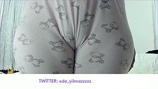 Camel Toe- Masturbation in Pajamas- Turkish Porn- Turkish MILF