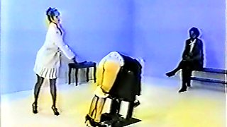 Amateur fetish BDSM action with redhead