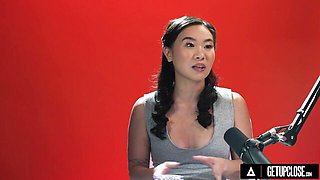 Asian Bubble Butt Solo with a Clit Vibrator
