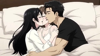 Surprise by girlfriend she invite her friend for threesome