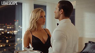 Lovescape Skips Cherry and Swallows Big Cock for Room Service