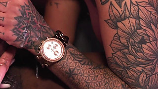 Tattooed MILF Tyra Worships BBC Before Intense Anal