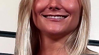 Blonde teen with big tits persuades step brother that he fucks her properly