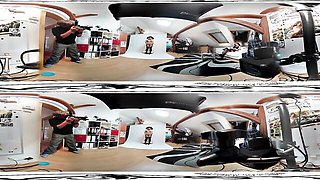 Virtual reality smut with explosive Bella Scaris from Bravo Models