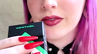 Stroke For My Smoking Glossy Lips