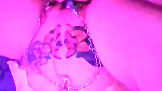 Chained Swollen Pussy Fucked Deep by a Huge Cock