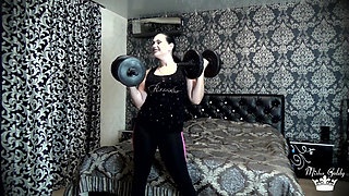 Beating my last weight lifting challenge! More than 50 times per exercise