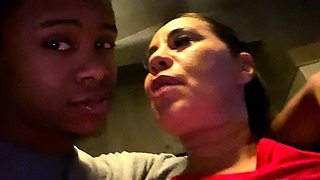 Interracial gangbang brunette slut facial bukkake in hd