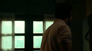 Indian pair celebrating their anniversary inside bedroom