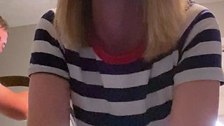 Amazing blonde german webcam milf high heel masturbation