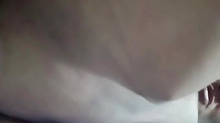 playing my pussy after lunch