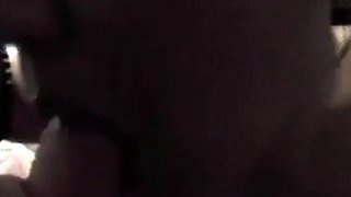 Asian College Girl Sucks and Facializes White Cock