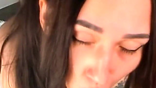 Stepsister Squirts After College and Cums Twice