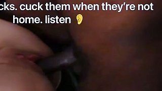 Bbc bull made blond cuckold white milf's pussy sore and she