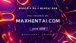 Cynthia Hard Threesome Sex in the Jungle (Cartoon Anime)