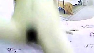 Tiny Asian Amateur with Pink Nipples on Webcam