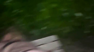 He Fucks My Pussy and Ass Outdoors on a Pallet