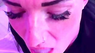 Caught Me Smoking… Turned Into a Sloppy Blowjob POV