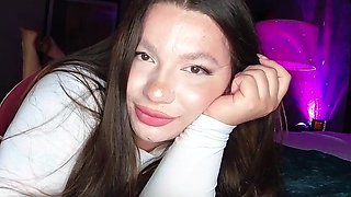 Mouth Porking My WARM PLUMPER Step-sister ? She dreamed to be BLACKED