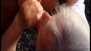 Blonde Mature German with Naturals Gets Fucked in Vintage Homemade