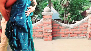 Boobs Pressing Outdoor