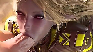 Receiving Enormous Facial After Intense