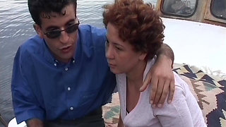 Ahmet and Selma Fuck Outdoors on a Turkish Boat