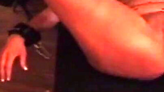 Extreme BDSM Submissive Slut Spanking Rope Bondage Punishment Whipping and Hot Candle Wax Punishment