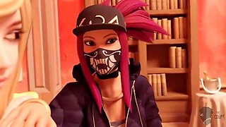 Overwatch: Big Tits, Big Ass  Anal Porn