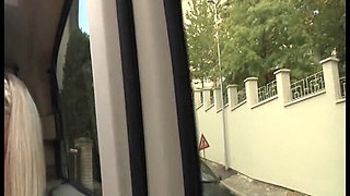 Wild Car Orgy: Horny Blondes and Brunettes Suck and Ride Hard