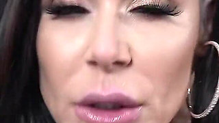 Busty Babe Kendra Lust Gives Wet BJ & Rimjob - Swallows a Mouthful of Cum