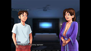 She is so wet, I want you to make love to me stepson- summertime saga
