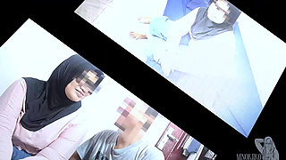 -dc- Hijab Glasses Need Relaxation After Workout - Minokiiko