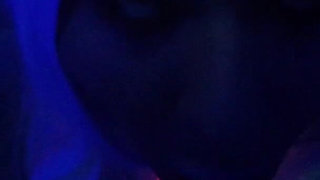 Black Light Cock Sucking