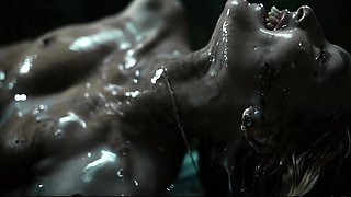 Big Titty Brunette Babes in Hardcore Anal Fun