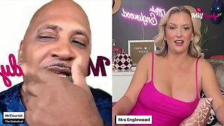 Mrs Englewood Blowjob Creampie with BBC in Hardcore Interracial MILF Fuck