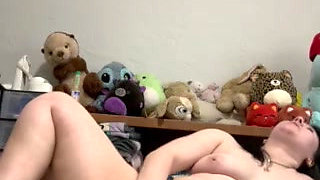 college girl fucks herself for you