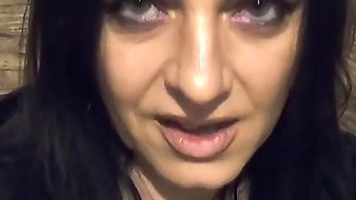 Ripped Pantyhose Pee Fetish - Blue Lingerie, Close-up Pussy Pee and Toilet Mess