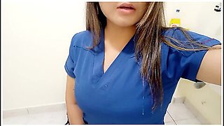 Challenge Complete!! I Masturbate In The Clinic Where I Work And My Boss Almost Arrived