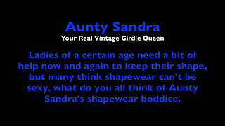 Aunty Sandra Gets Modern Day Help Vgq73