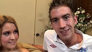 Teen Bella struggles to let Whitezilla in!