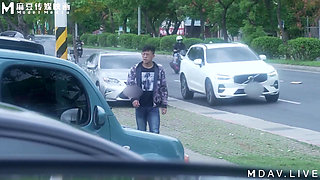 Md-0265 Footjob Sales Pitch of a Saleswoman