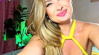 Busty Latin Babe Oils Her Big Boobs And Booty