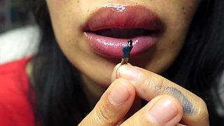 Giantess Likes to Lick You and Suck You All in