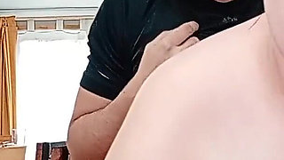 I Couldn't Stand It! My Sexy Stepmom with a Huge Ass Teased Me and I Fucked Her on the Counter