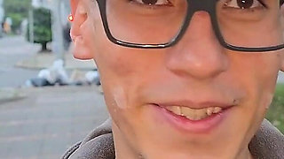 Jordhy Convinces a Stranger in the Park to Participate in Porn Video
