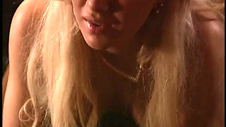 Lusty Vixen with Tight Ass Gets Deep DP Then Swallows
