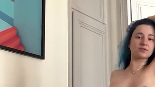 We Get Ready Together to Meet a Subscriber - Fuck with a Subscriber on a POV Bus